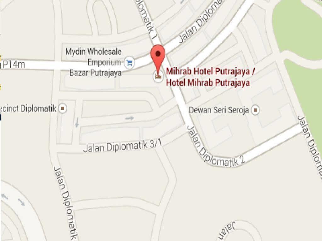 Mihrab Hotel Putrajaya Exterior foto
